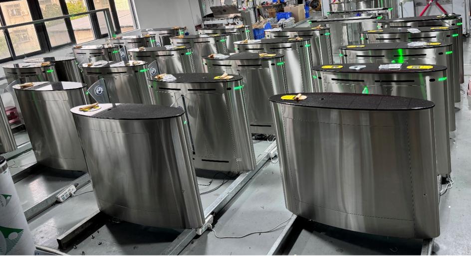 ZOJE Menyampaikan Pintu Putar Penutup Atas Marmar Premium untuk Universiti Petroleum China