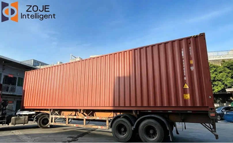 Satu lagi 40HQ Dimuatkan di ZOJE: Penyelesaian Pintu Putar Kelajuan Kami Sedia untuk Luar Negara