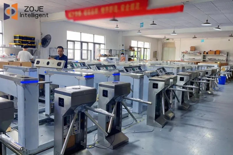 Menjalani Anda Melalui Kilang ZOJE: Bagaimana ZOJE Membina Pintu Turnstile Tripod yang Tegar untuk Penggunaan Luaran