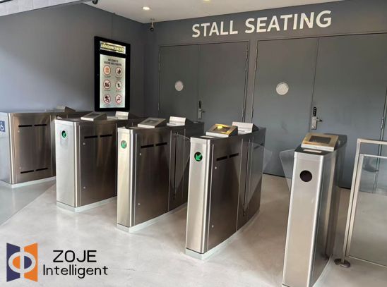 ZOJE Flap Turnstile Gate Berjaya Dipasang di Singapura dan Uruguay