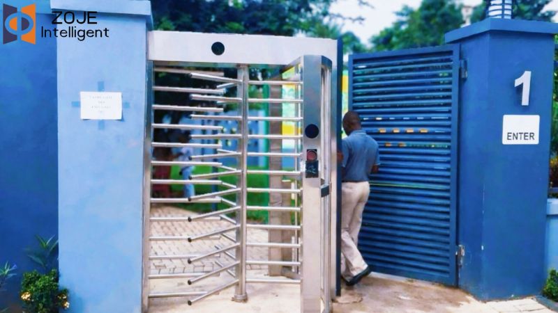 Turnstile Tinggi Penuh ZOJE – Penyelesaian Pengurusan Pejalan Kaki Tahan Lama & Selamat