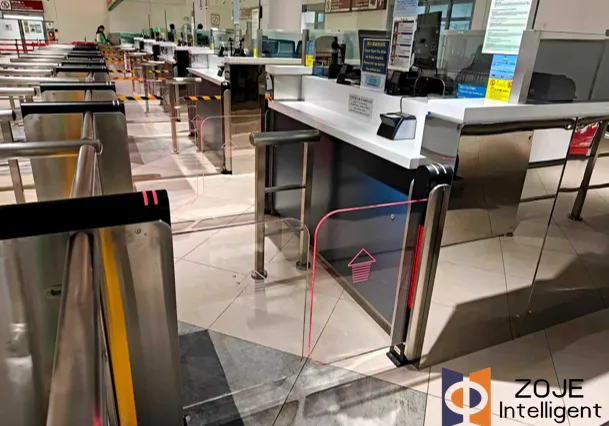 Penyelesaian Turnstile Gelongsor Tersuai Berjaya Digunakan di Kastam Macao