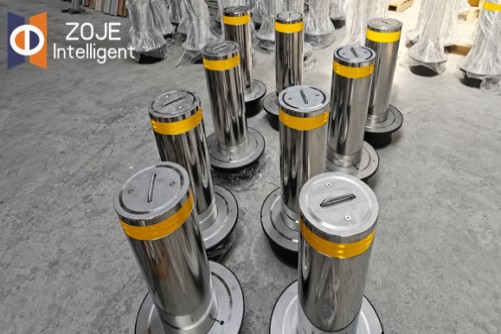 Bollard Hidraulik Separa Automatik ZOJE untuk Kawalan Capaian Kenderaan Fleksibel