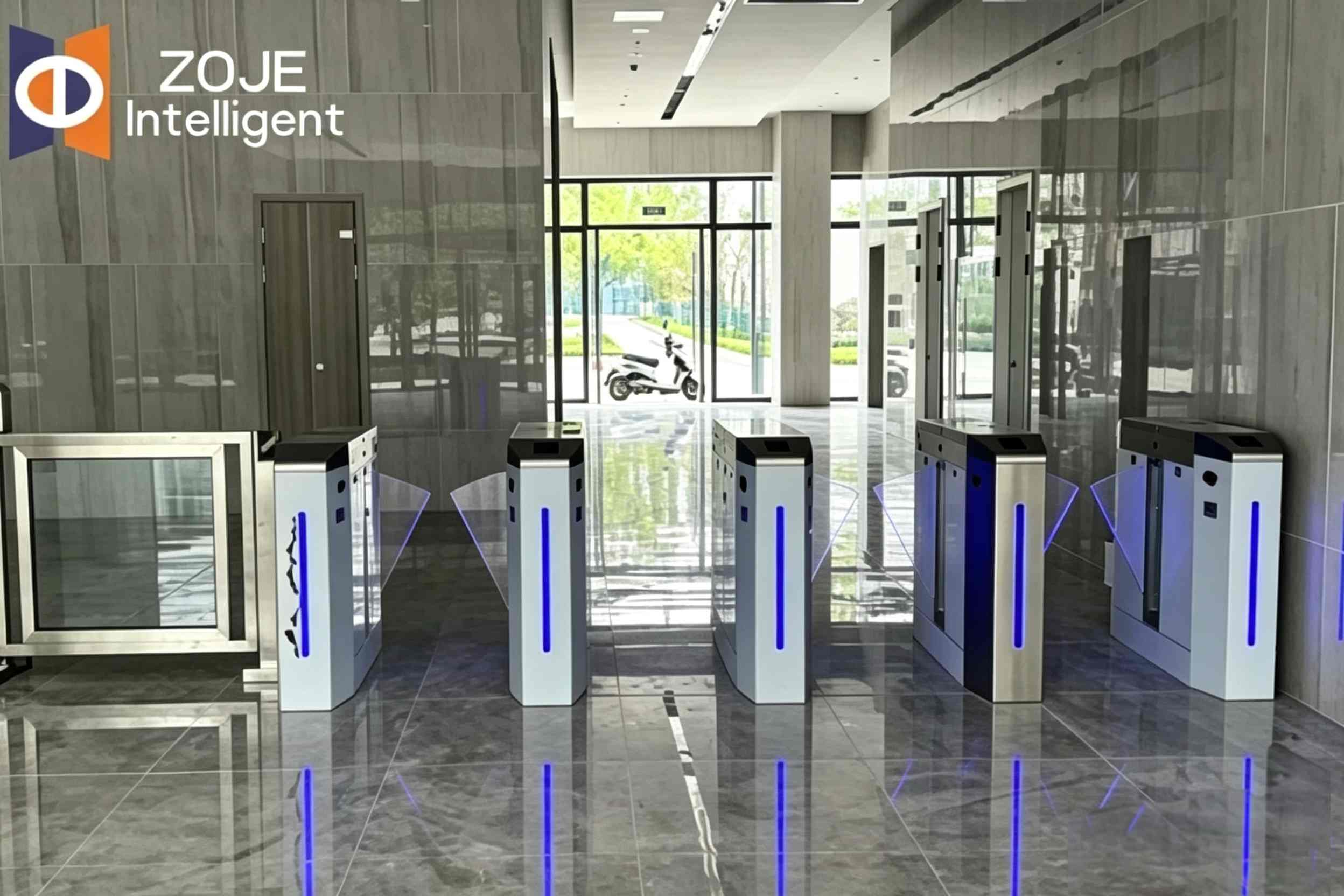 Pintu Putar Flap Anti-Perlanggaran: Dibina untuk Mengendalikan Orang Ramai Harian